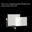 LED Fill Light for Photography & Video - W480 Lamp + UK Plug Adapter - 6