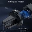 Universal Black Car Air Vent Cell Phone Navigation Holder - 4
