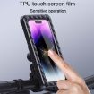 Waterproof Bicycle Phone Bracket - Fixed Rotatable Rearview Mirror Model - 6