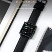 SKMEI Silver Steel Band Men's Square Electronic Watch - Multi-function Display - 3