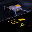DJI Air 3S/3 Luminous Stickers Night Glow Film - Orange Yellow - 1