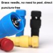 2pcs Stripping-free Thimble T-shaped Downlight Wiring Connector Black - 6