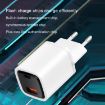 CYKE K02 30W PD+QC3.0 Fast Charger with Digital Display - US Plug, Black - 6