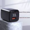 CYKE K02 30W PD+QC3.0 Fast Charger with Digital Display, EU Plug, White - 4
