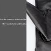 Women's Sheepskin Wool Fleece Lined Touchscreen Gloves, Size L (Coffee) - 5