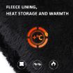 OZERO Women Sheepskin Warm Gloves, Fleece Lined, Size L, Red - 5