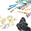 Titanium Alloy Mountain Road Bicycle Retaining Spring - Colorful Circlip - 2