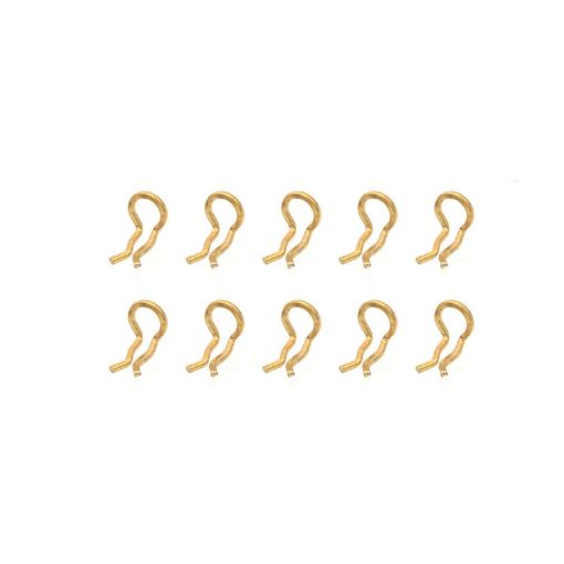 Titanium Alloy Mountain Bike Retaining Spring - Gold Steel Circlip - 1
