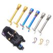 Titanium Alloy Mountain Bike Retaining Spring - Gold Steel Circlip - 7