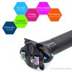 Titanium Alloy Bicycle Seat Post Locking Screws M6x40 - Color: Titanium - 4