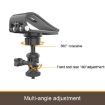 Panoramic Sports Camera Car Sun Visor Bracket Vehicle Mount Base - 4