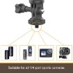 Panoramic Sports Camera Car Sun Visor Bracket Vehicle Mount Base - 6