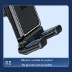Universal Car Air Vent Phone Tablet Holder Bracket - Black - 5