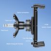 Universal Car Air Vent Phone Tablet Holder Bracket - Black - 7