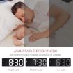 JX012 Green LED Electronic Clock: Battery & Plug-in Bedside Alarm - 4