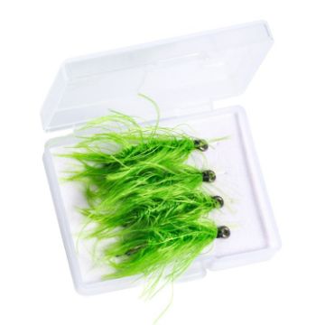 4pcs Imitation Aquatic Grass Fishing Hooks (10#) - Grass Hooks Box - 1