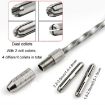 Blue Mini Hand Drill Tool for Arts & Crafts - Semi-Automatic Jade Punch - 4