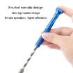 Blue Mini Hand Drill Tool for Arts & Crafts - Semi-Automatic Jade Punch - 5