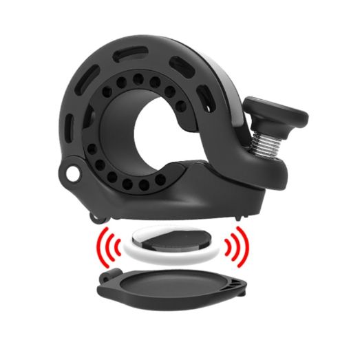 Hidden Bicycle Bell Holder for AirTag - Anti-Theft Aluminum Horn - 1