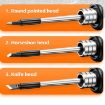 USB Digital Display Soldering Iron Set, 5-Speed Temp Adjustable, Gray - 5