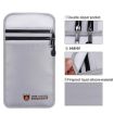 Fireproof Document Bag with Double Zipper Pockets - 10.6x6.9 Inch Pouch - 6