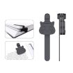 Gray Silicone Magnetic Bookmark - Page Turning Reading Tool - 2