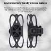 GUB P9 Beige Dragonfly Shape Silicone Bicycle Phone Holder - 3