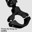 GUB PLUS17 Waterproof Bicycle/Motorcycle Phone Holder - Black - 9
