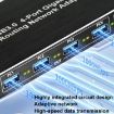 USB3.0 4-Port Gigabit Network Adapter Router - Plug & Play (Black) - 5