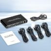 USB3.0 4-Port Gigabit Network Adapter Router - Plug & Play (Black) - 8
