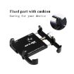 GUB PRO2 Black Aluminium Bicycle Phone Holder - Secure & Durable Mount - 4