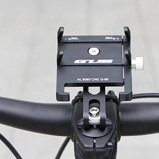 GUB G-95 Black Bicycle Mobile Phone Holder Handlebar Mount - 1
