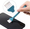 TYPE-C Metal Dust Plug Cleaning Kit for Mobile Phones - Black - 4