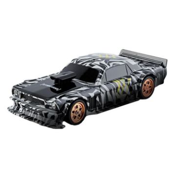 1:43 Scale Mini 4WD RC Drifting Car - Black Mustang 4301 - 1