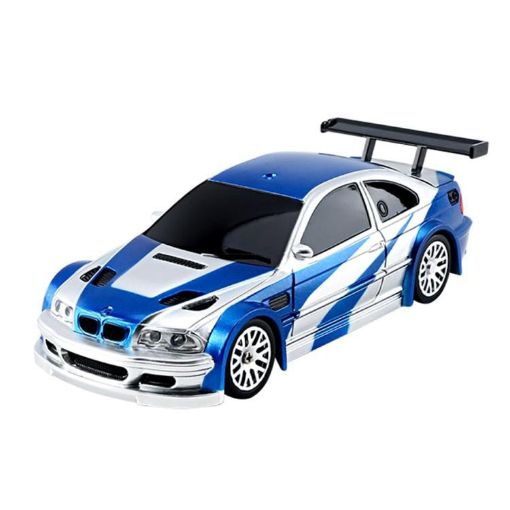 1:43 Scale Blue M3 RC Drifting Car with Gyroscope - 4302G Model - 1