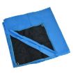 AOTU AT6238 Ultra-thin Pocket Beach Mat 153x143cm - Blue Picnic Mat - 4