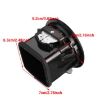 Vauxhall Adam/Corsa D Black Car Air Conditioning Vents - 4