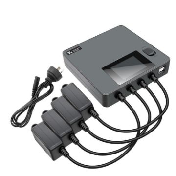 DJI Mini 4/3 Pro Color Screen Charger Battery Manager AU Plug - 1