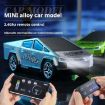1:64 Mini Alloy Remote Control Car, Rechargeable Model, Gray AO-5501E - 3