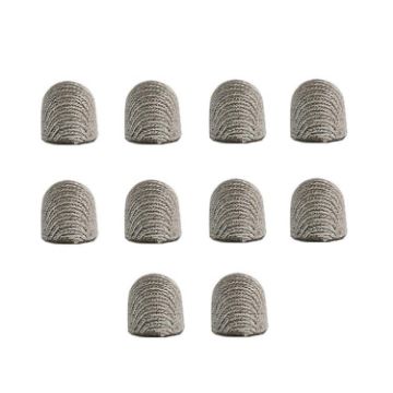 10pcs Silver Fibre Nano Conductive Capacitive Pen Tips 6.0mm High Sensitivity - 1
