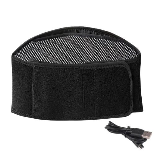 USB Electric Heating Waist Protector - Adjustable Heat Pad Therapy Belt - 1