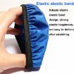 Universal Reusable Headset Dust Cover - 2pcs, Sweat-proof, Black, Size S - 4