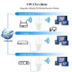 Urant U11 300Mbps WiFi Repeater 2.4G Signal Amplifier WPS UK Plug Black - 5