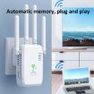 Urant U11 300Mbps WiFi Repeater 2.4G Signal Amplifier WPS UK Plug Black - 7