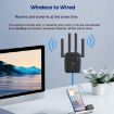 Urant U11 300Mbps WiFi Repeater 2.4G Signal Amplifier WPS UK Plug Black - 8