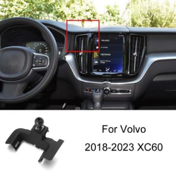 Volvo XC60 18-23 Left Driving Phone Navigation Bracket Base - 1