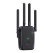 Urant U11 1200Mbps Dual Band WiFi Repeater with WPS, US Plug, Black - 1
