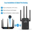 Urant U9 300Mbps 2.4G WiFi Repeater Signal Amplifier WPS AU Plug White - 2