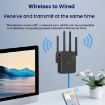 Urant U10 1200Mbps WiFi Repeater 2.4G/5.8G Signal Amplifier 4 Antenna EU Plug - 8