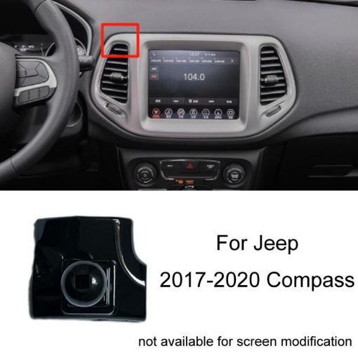 Jeep Compass 17-20 Phone Navigation Bracket Base for Left Driving - 1